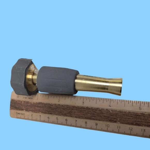 Expert Gardener Brass Twist Nozzle Water Sprayer 4 inch Adjustabl Metal Tip - Picture 4 of 5